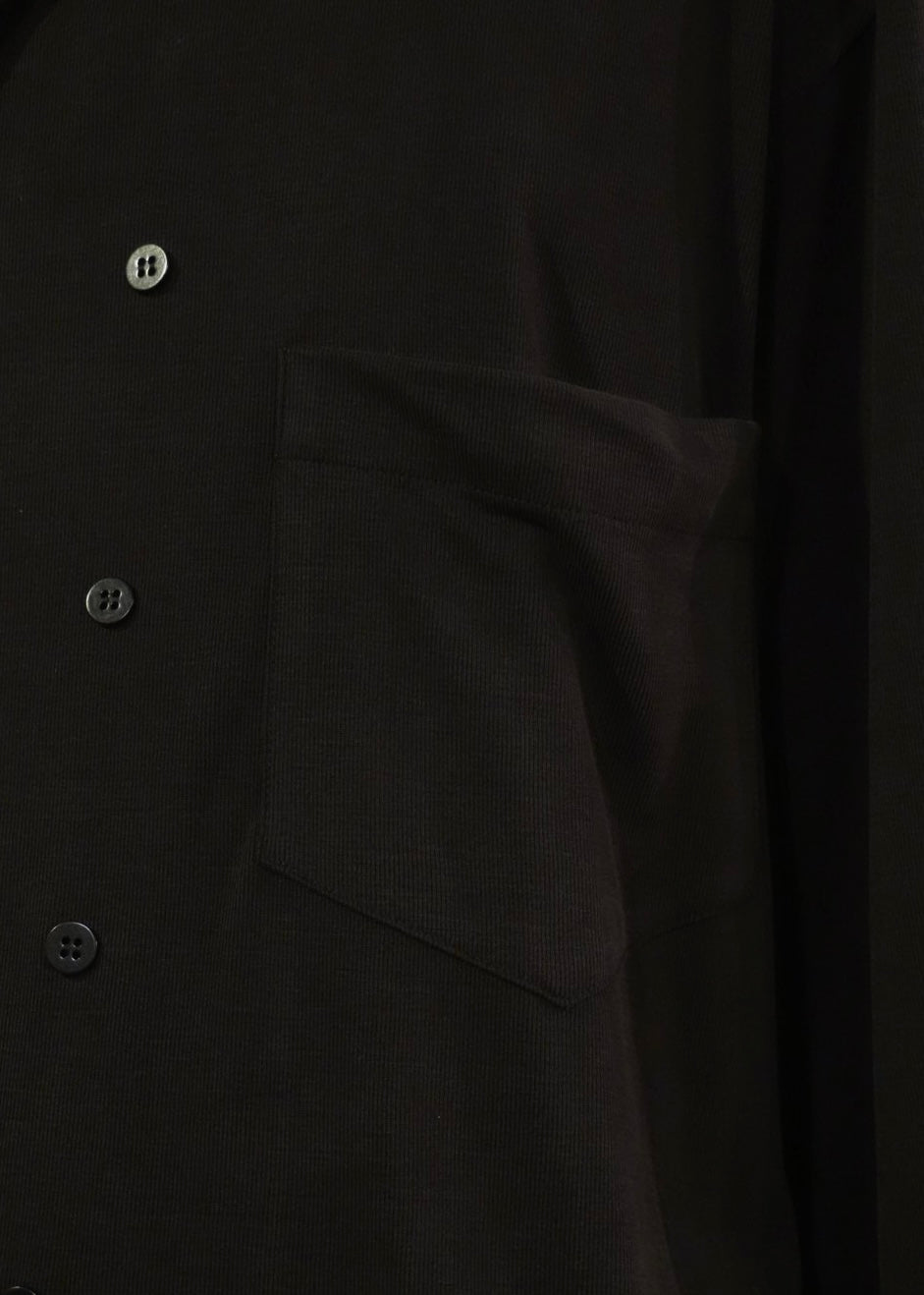 Liquid double breasted shirt