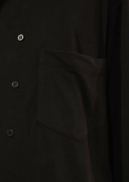 Liquid double breasted shirt