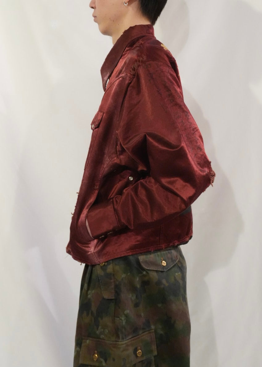 SCRIBBLE SHIRT - PURPLE