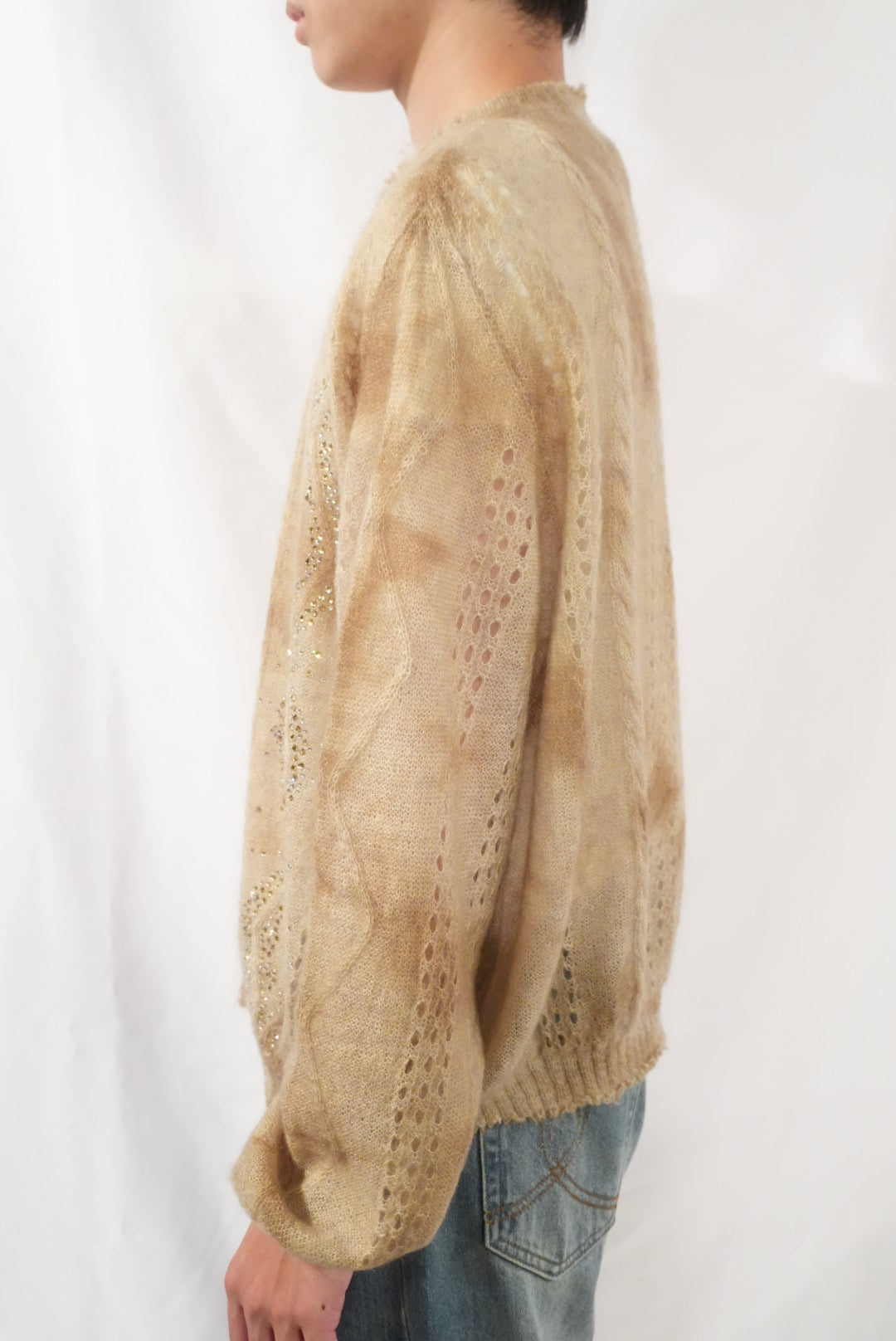 DUSTY SWAROVSKI CARDIGAN