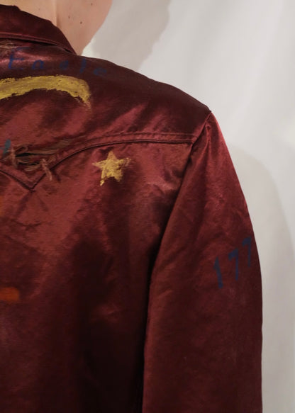 SCRIBBLE SHIRT - PURPLE