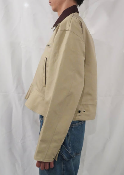 CURVED HEM WORKWEAR JACKET