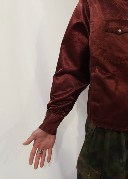 SCRIBBLE SHIRT - PURPLE