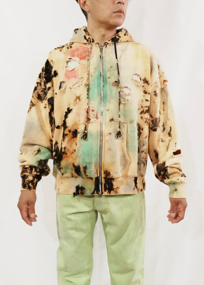 Bizarred Zip Up Hoodie