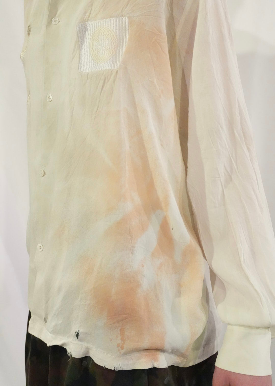 DYED CIVIL EMBROIDERY SHIRT