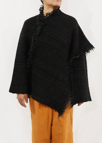Threads of Beauty-Wrapped Top
