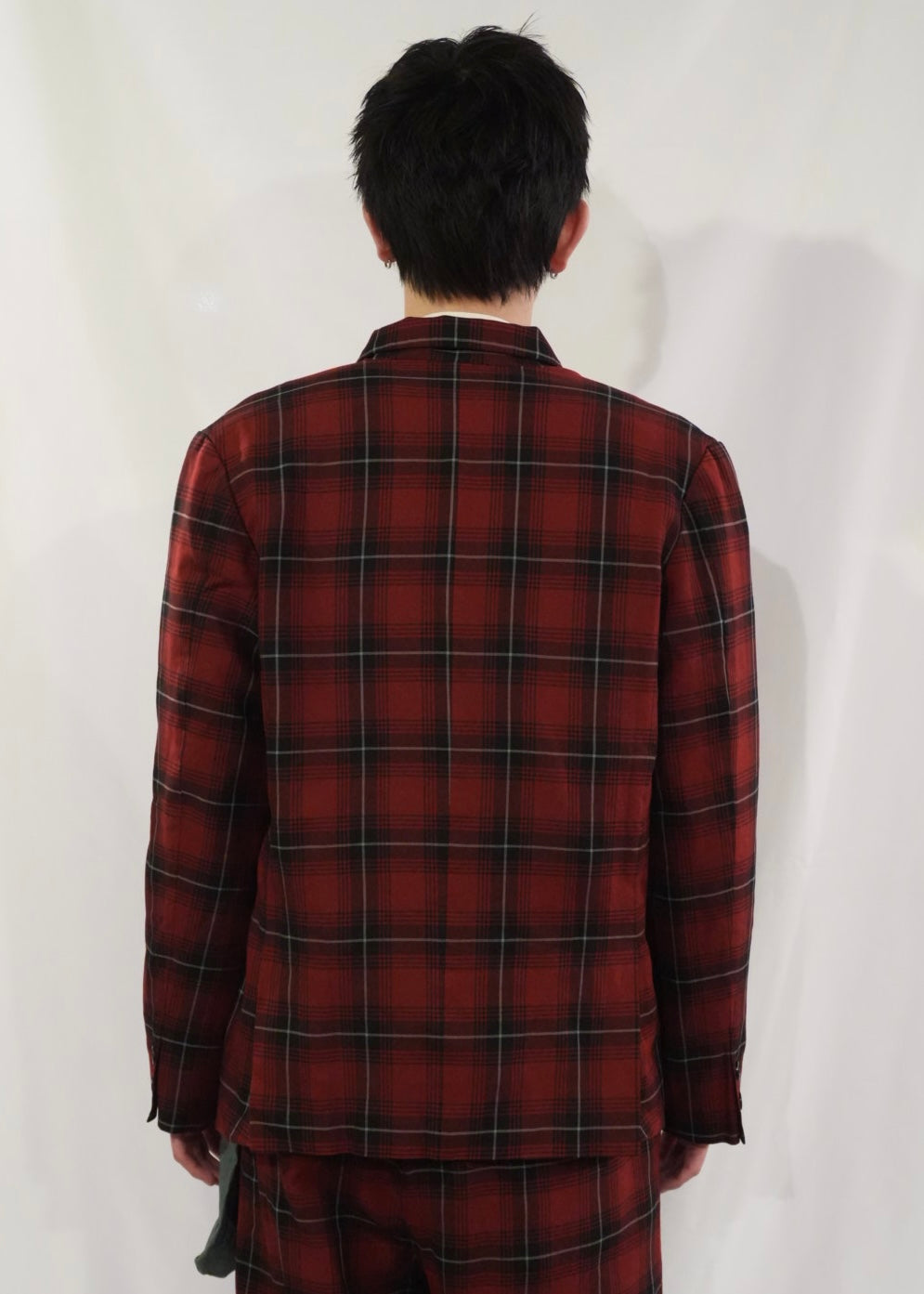 tartan check jacket