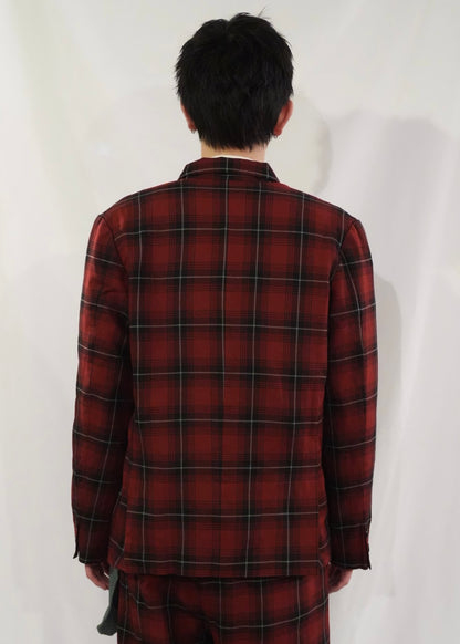 tartan check jacket