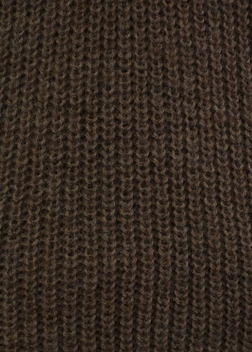 RANRA Bokasafn wool-blend zip-up sweater