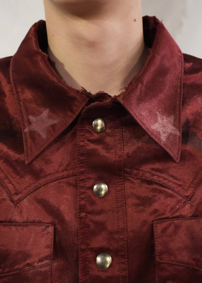 SCRIBBLE SHIRT - PURPLE