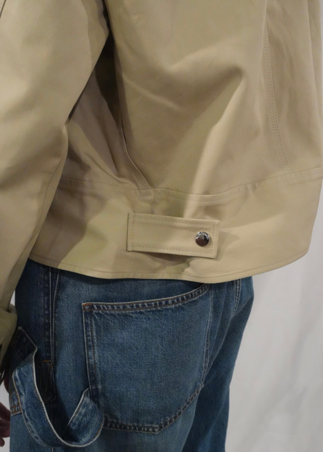 CURVED HEM WORKWEAR JACKET