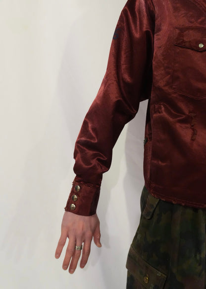 SCRIBBLE SHIRT - PURPLE