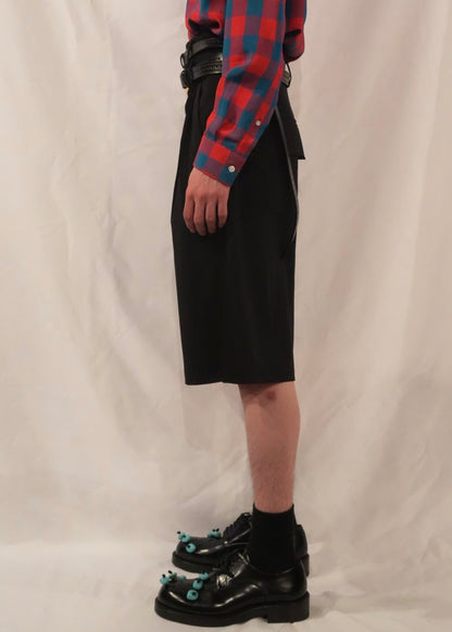 DOUBLE WAISTBAND SHORTS
