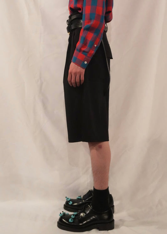 DOUBLE WAISTBAND SHORTS